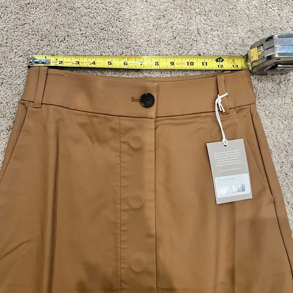 Everlane Cotton A-line Skirt - Picture 7 of 7